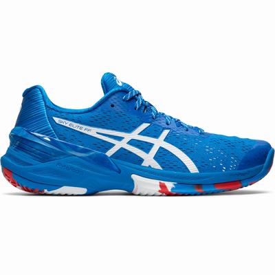 Asics Sky Elite FF L.E. Retro Tokyo - Naisten Lentopallokengät - Sininen/Valkoinen